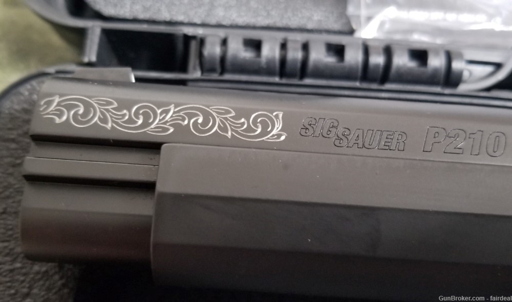  Sig Sauer P210 American Standard target 9mm Pistol W/ Friends of NRA Logo-img-6