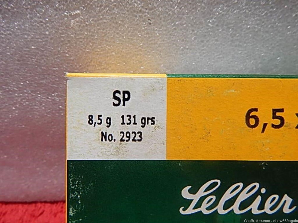 SELLIER & BELLOT 6.5X55 SE SWEEDISH 6.5 X 55 131 GRAIN SP-img-1