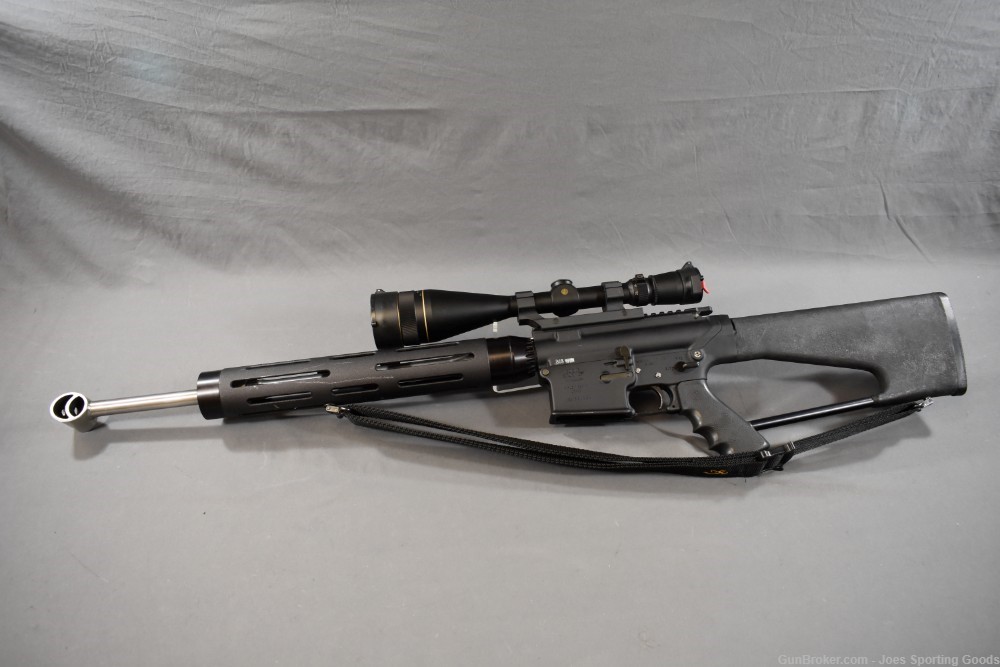 Eagle Arms AR-10 - .243 Win. Semi-Automatic Rifle w/ Leopold  6.5-20X Scope-img-6