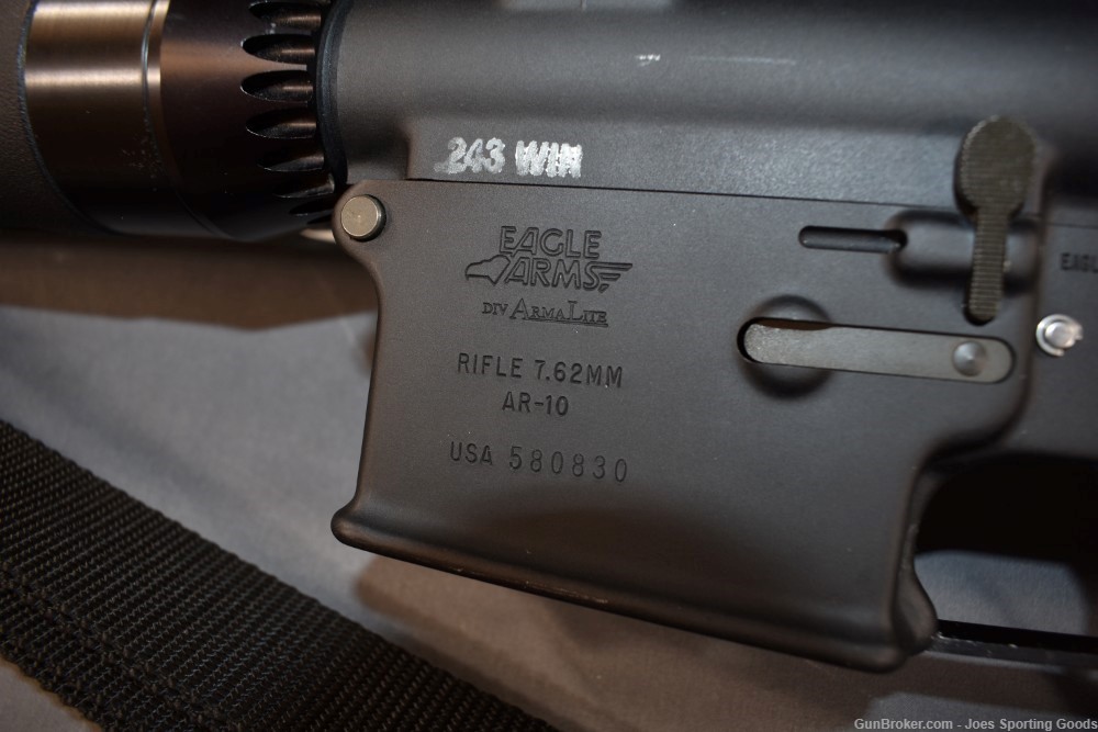 Eagle Arms AR-10 - .243 Win. Semi-Automatic Rifle w/ Leopold  6.5-20X Scope-img-10
