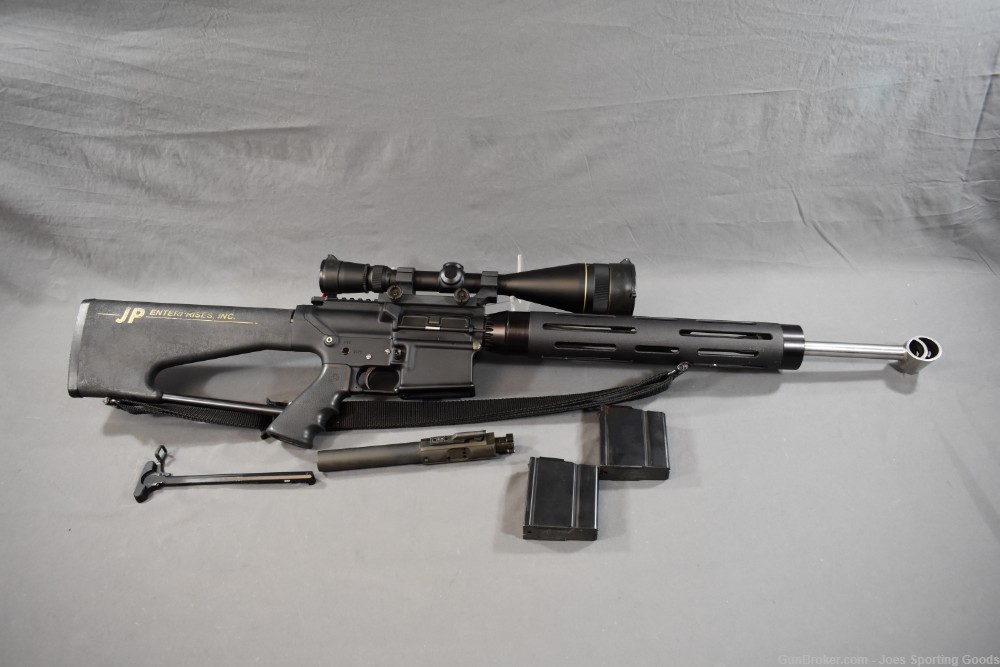 Eagle Arms AR-10 - .243 Win. Semi-Automatic Rifle w/ Leopold  6.5-20X Scope-img-0