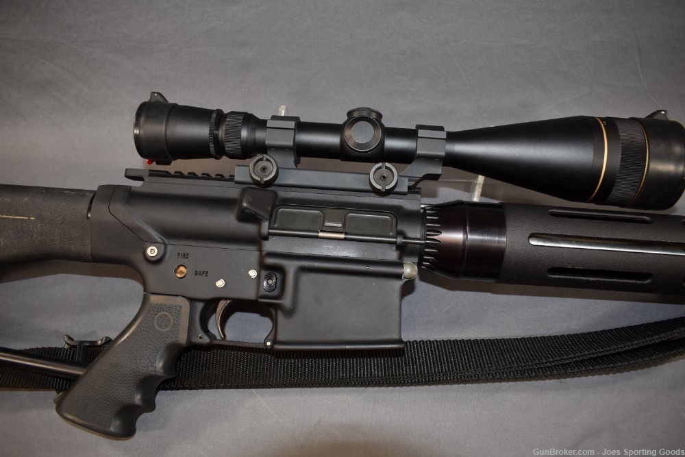 Eagle Arms AR-10 - .243 Win. Semi-Automatic Rifle w/ Leopold  6.5-20X Scope-img-3