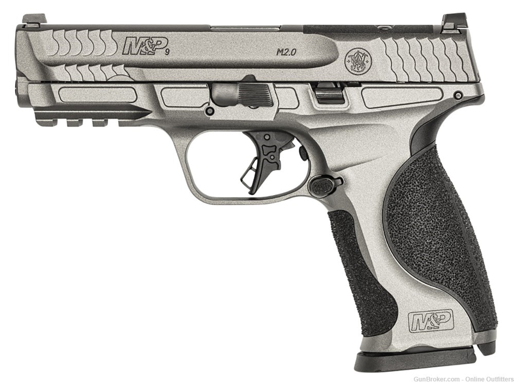 Smith & Wesson M&P M2.0 OR 9mm 4.25" 17+1 Tungsten Gray M&P9 STORE DEMO-img-1