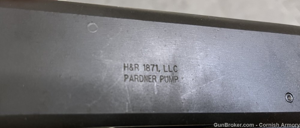 Harrington & Richardson H&R 1871 Pardner Pump 20 gauge 20" barrel 3" mag-img-36