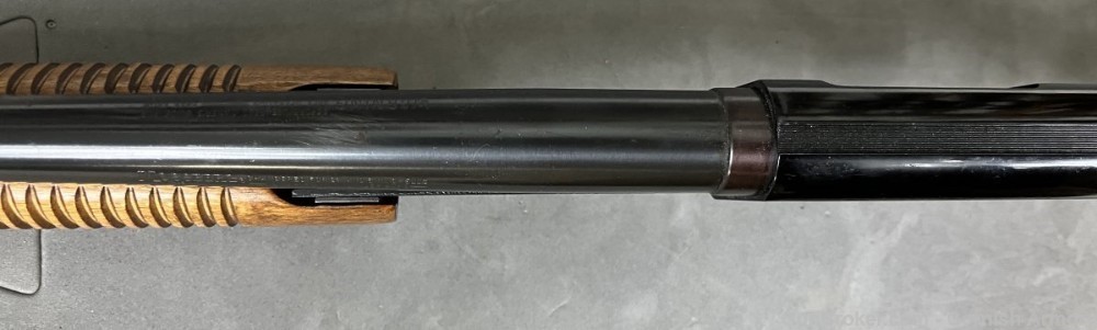 Mossberg 500A 12 gauge pump shotgun 18" cylinder Nice wood stocks 3" mag-img-28
