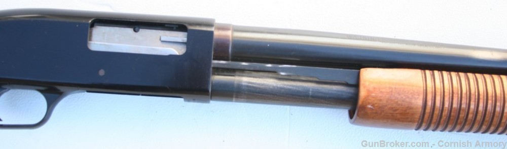 Mossberg 500A 12 gauge pump shotgun 18" cylinder Nice wood stocks 3" mag-img-42