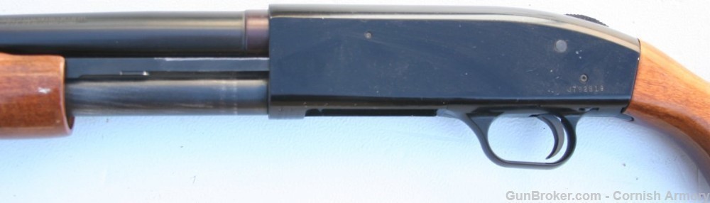 Mossberg 500A 12 gauge pump shotgun 18" cylinder Nice wood stocks 3" mag-img-37