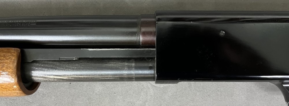 Mossberg 500A 12 gauge pump shotgun 18" cylinder Nice wood stocks 3" mag-img-12