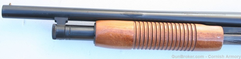 Mossberg 500A 12 gauge pump shotgun 18" cylinder Nice wood stocks 3" mag-img-39