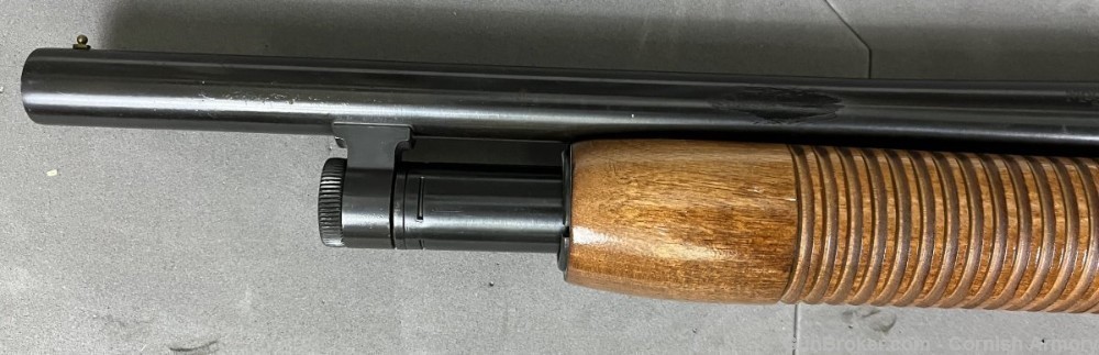 Mossberg 500A 12 gauge pump shotgun 18" cylinder Nice wood stocks 3" mag-img-14