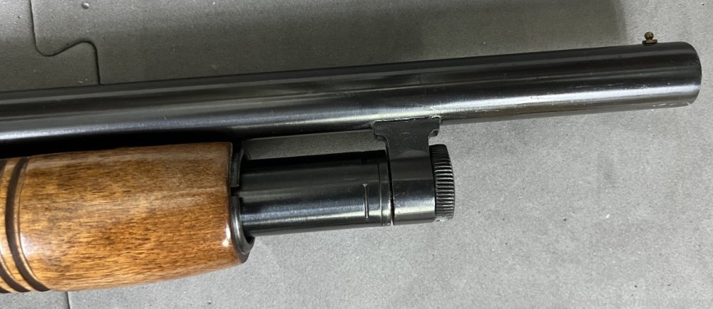 Mossberg 500A 12 gauge pump shotgun 18" cylinder Nice wood stocks 3" mag-img-8