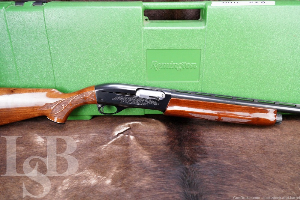 Remington Model 1100 12 GA 28" MOD Semi-Automatic Shotgun, Case-img-0