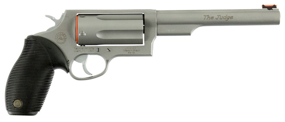 Taurus Judge Magnum .45LC/.410GA 5Rd 6.5 SS Barrel/Cyl/Frame FO Front Sight-img-1