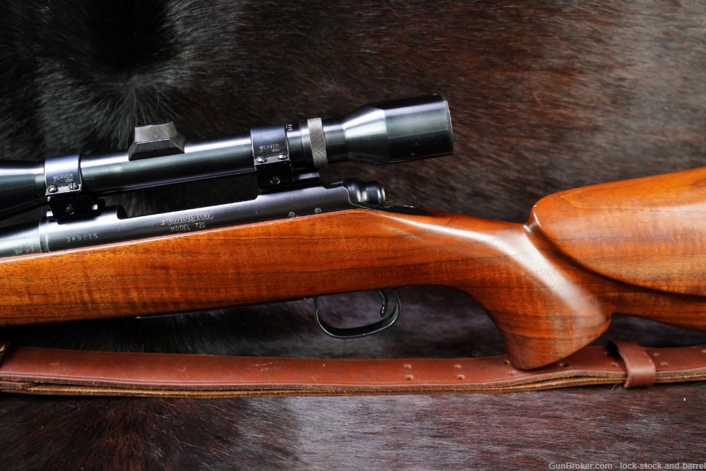 Remington Model 721 .30-06 SPRG 24" Bolt Action Rifle & Scope MFD 1954 C&R-img-10