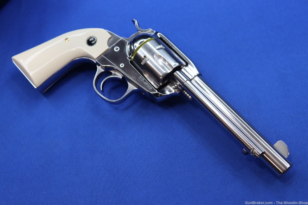 Ruger Vaquero Bisley Revolver 45 COLT 5.5" White Grip 45LC Single Action SA-img-6