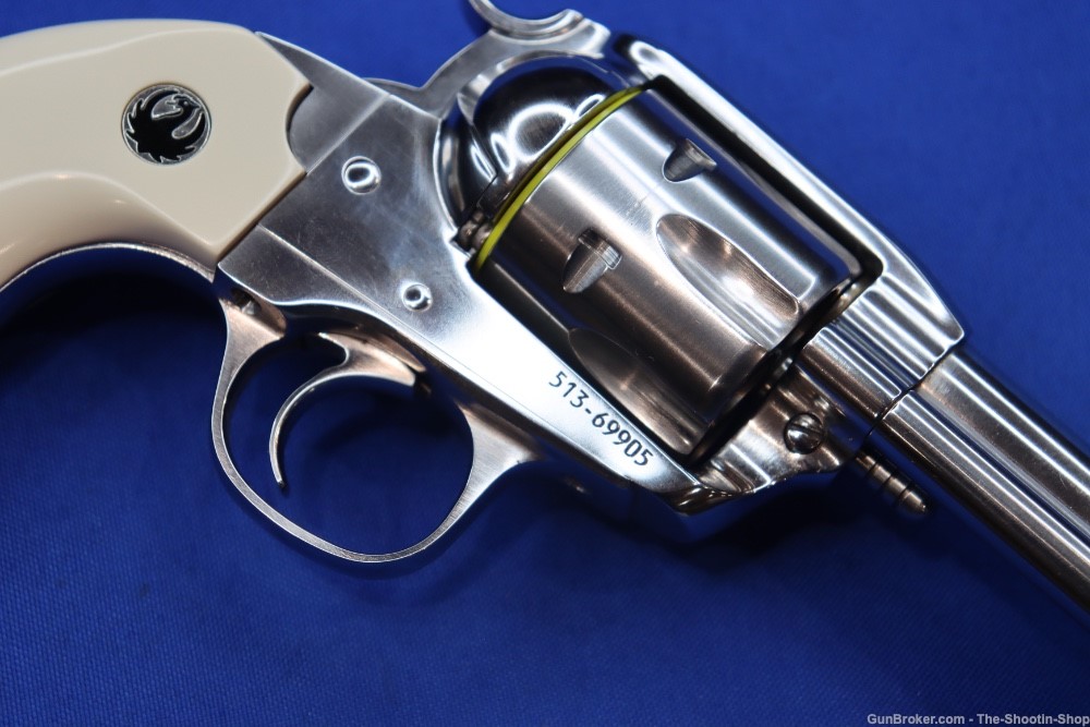 Ruger Vaquero Bisley Revolver 45 COLT 5.5" White Grip 45LC Single Action SA-img-9