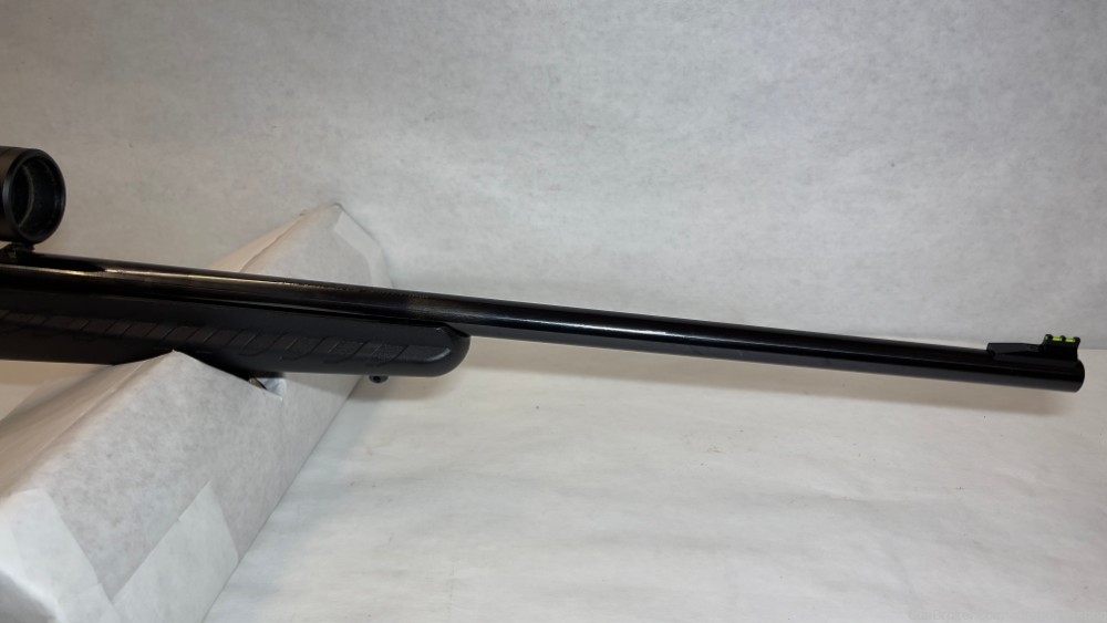 ruger american bolt action rifle. .22 Win Mag, Nikon Scope 2-7 iron sights-img-1