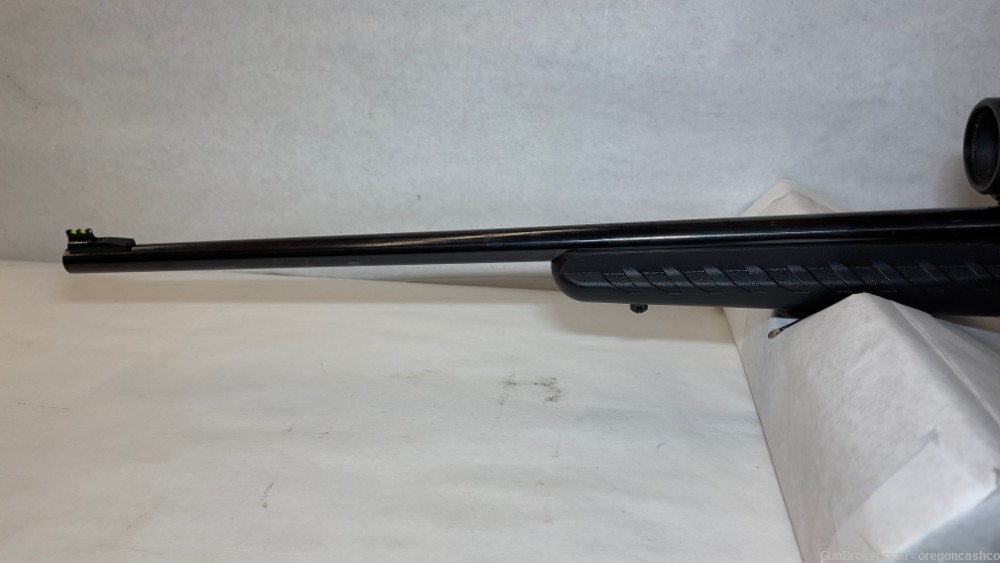 ruger american bolt action rifle. .22 Win Mag, Nikon Scope 2-7 iron sights-img-5