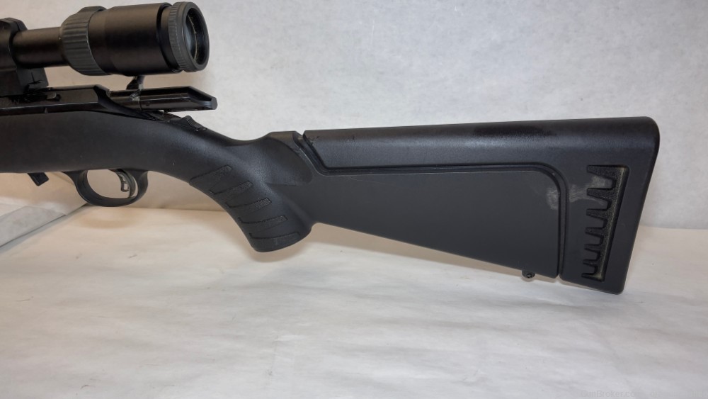 ruger american bolt action rifle. .22 Win Mag, Nikon Scope 2-7 iron sights-img-7