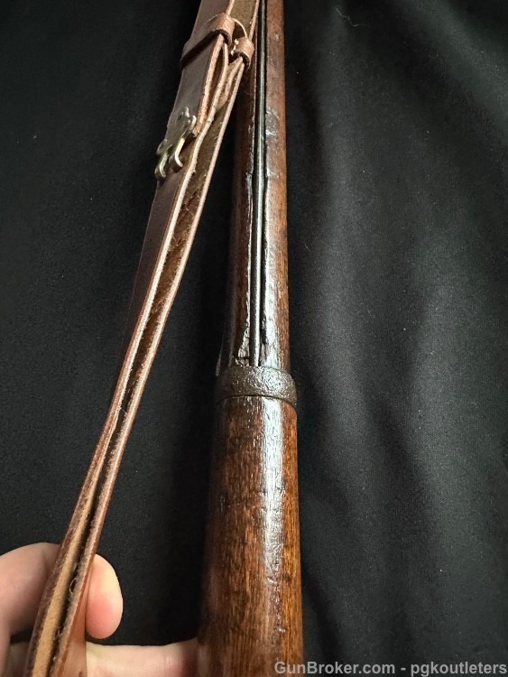 Rare U.S. Springfield Model 1880 Trapdoor Rifle, with Sliding Triangular -img-29