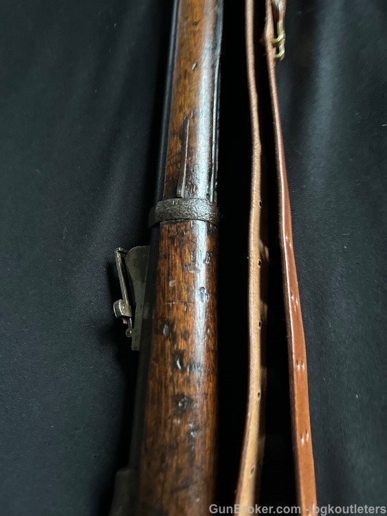 Rare U.S. Springfield Model 1880 Trapdoor Rifle, with Sliding Triangular -img-36