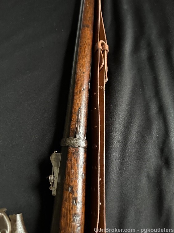 Rare U.S. Springfield Model 1880 Trapdoor Rifle, with Sliding Triangular -img-11