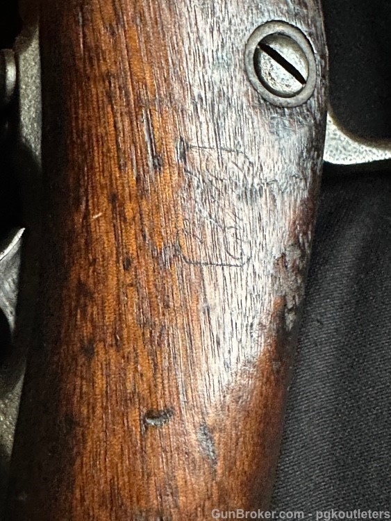 Rare U.S. Springfield Model 1880 Trapdoor Rifle, with Sliding Triangular -img-5