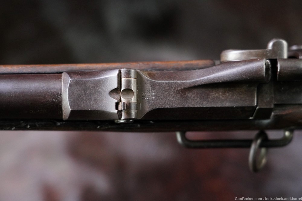 Springfield 1873 Cavalry Carbine 45-70 Govt 22" Trapdoor Rifle 1882 Antique-img-21