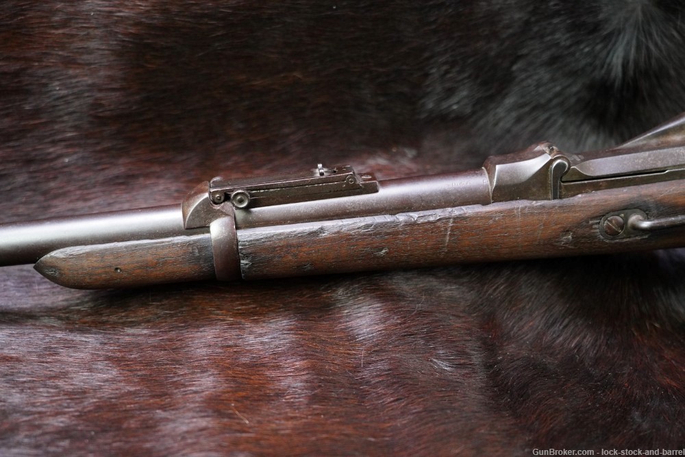 Springfield 1873 Cavalry Carbine 45-70 Govt 22" Trapdoor Rifle 1882 Antique-img-11