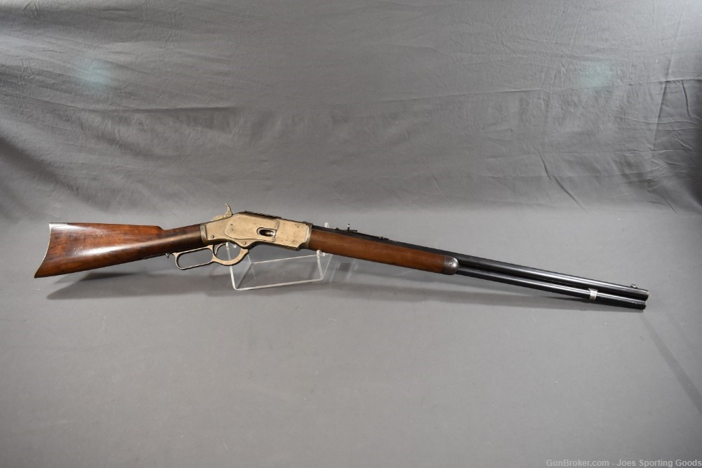 Beautiful Winchester Model 1873 - M.F.D. 1917 - 38 W.C.F. - 24" Barrel-img-0