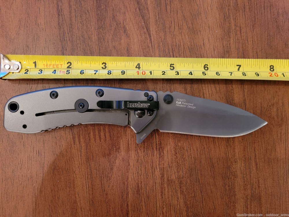 5 Folding Pocket Knives (Ganzo, HTK, MTech, Kershaw, Byrd)-img-5