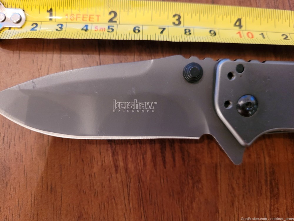 5 Folding Pocket Knives (Ganzo, HTK, MTech, Kershaw, Byrd)-img-4