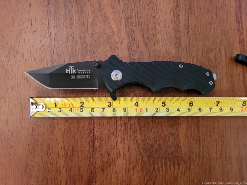 5 Folding Pocket Knives (Ganzo, HTK, MTech, Kershaw, Byrd)-img-2