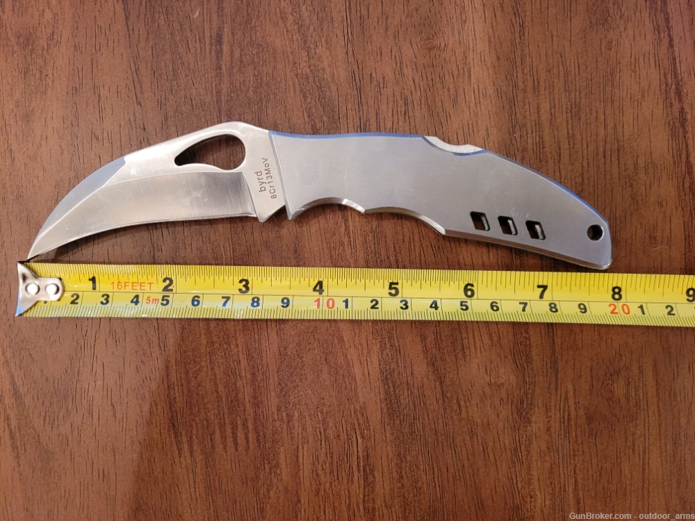 5 Folding Pocket Knives (Ganzo, HTK, MTech, Kershaw, Byrd)-img-6