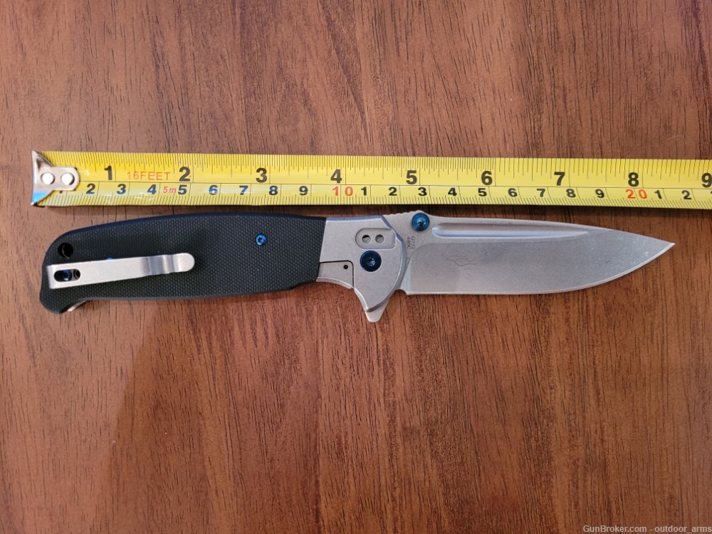 5 Folding Pocket Knives (Ganzo, HTK, MTech, Kershaw, Byrd)-img-12