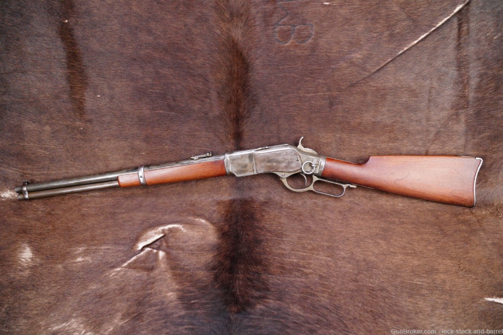 Navy Arms Uberti Replica Winchester Model 1873 44-40 Win Lever Action Rifle-img-8