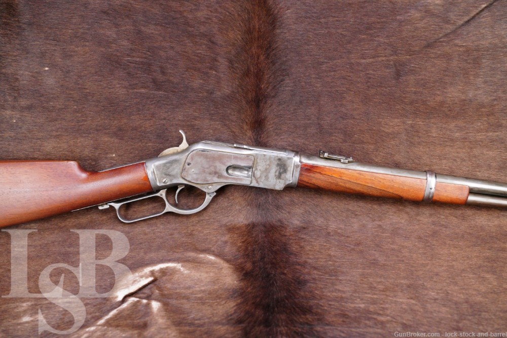 Navy Arms Uberti Replica Winchester Model 1873 44-40 Win Lever Action Rifle-img-0