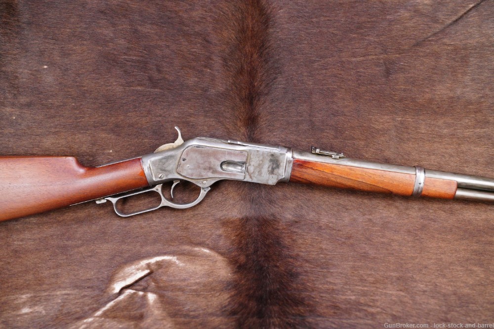 Navy Arms Uberti Replica Winchester Model 1873 44-40 Win Lever Action Rifle-img-2