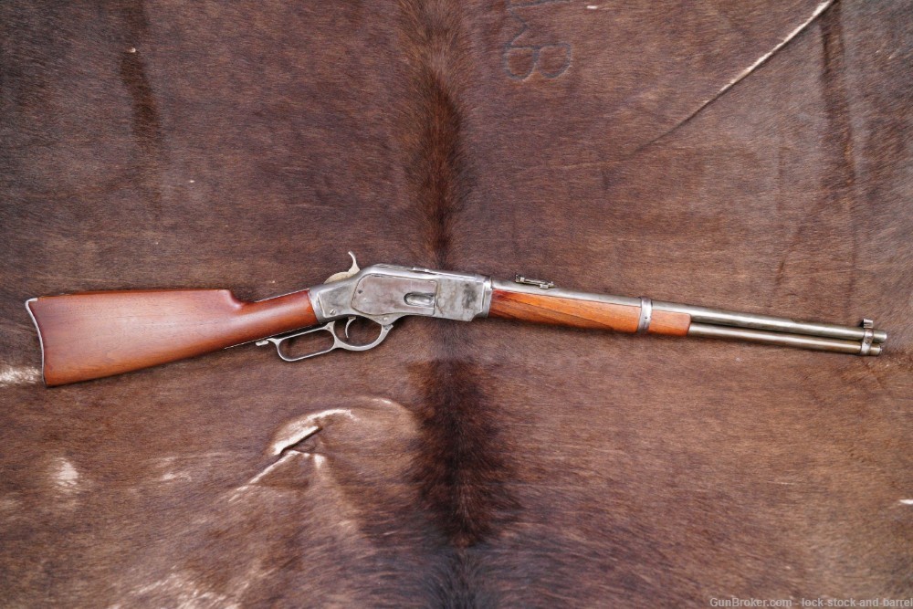 Navy Arms Uberti Replica Winchester Model 1873 44-40 Win Lever Action Rifle-img-7