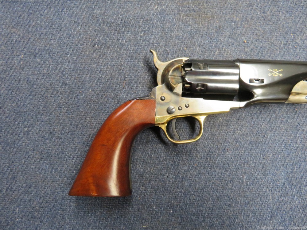 COLT SIGNATURE SERIES REPRODUCTION MODEL 1860 ARMY FLUTED CYLINDER REVOLVER-img-13