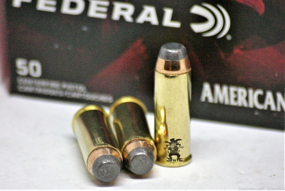 45 LONG COLT Jacketed Soft Point 225 GRAIN 860 FPS FEDERAL 45 LC 50 ROUNDS-img-1