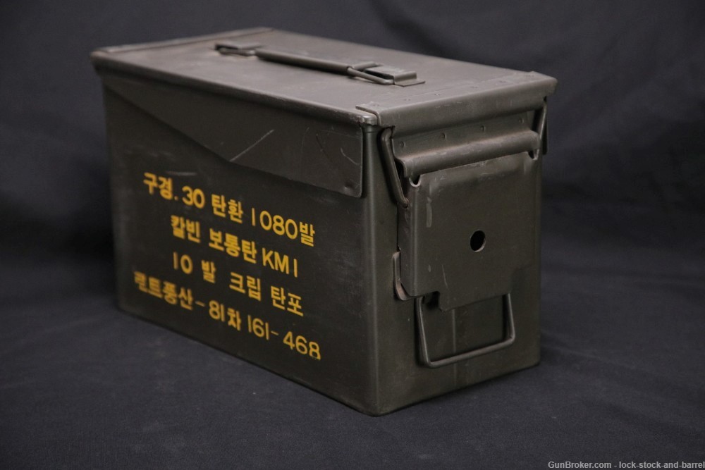 1080x .30 Carbine Ammunition Korean 110 Grain FMJ on Clips & Bandoleers-img-7