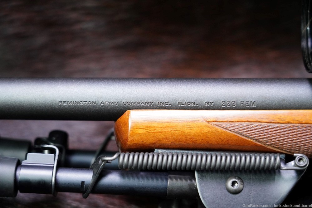 Custom Remington Model Seven 26" .223 Rem. Bolt Action Rifle, Bipod & Scope-img-22