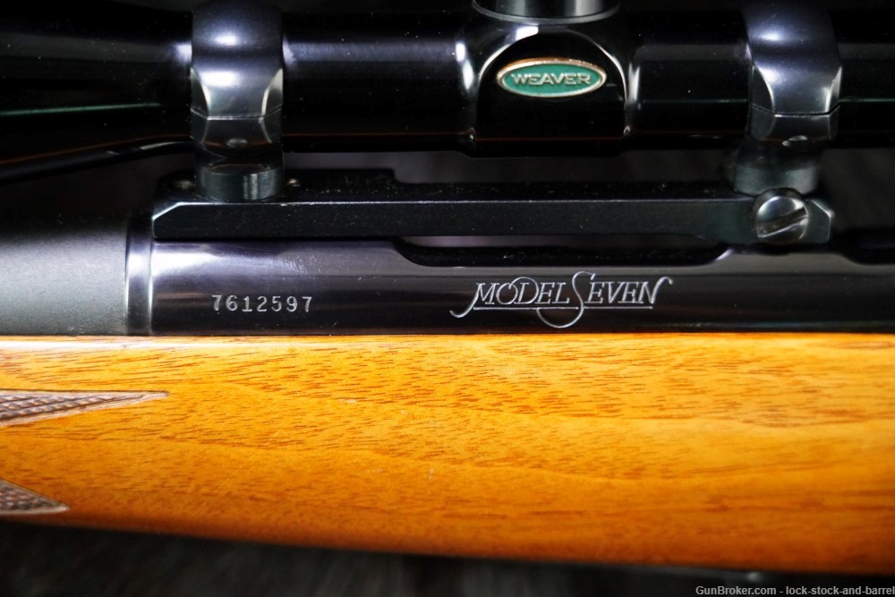 Custom Remington Model Seven 26" .223 Rem. Bolt Action Rifle, Bipod & Scope-img-21