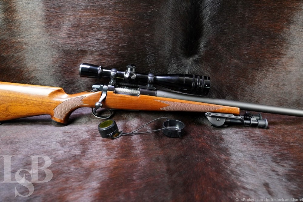 Custom Remington Model Seven 26" .223 Rem. Bolt Action Rifle, Bipod & Scope-img-0