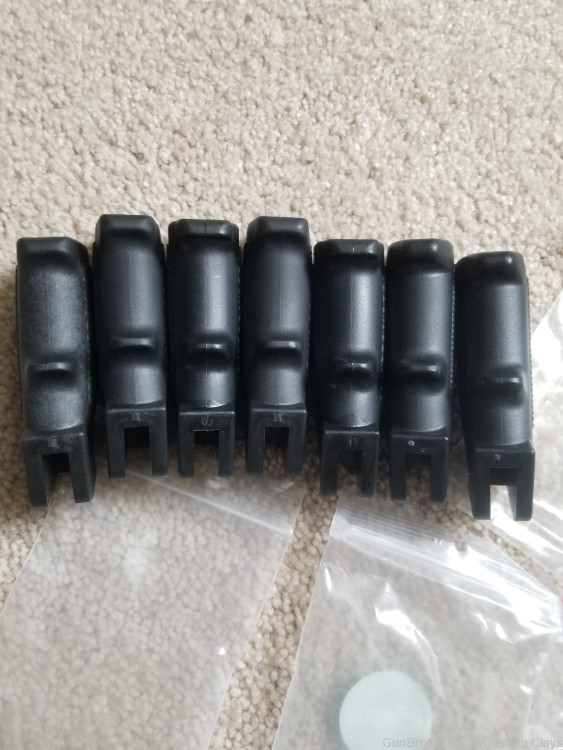 AR-15 Rifle Pistol Grip with Molded Finger Grooves, New, Black in color-img-15