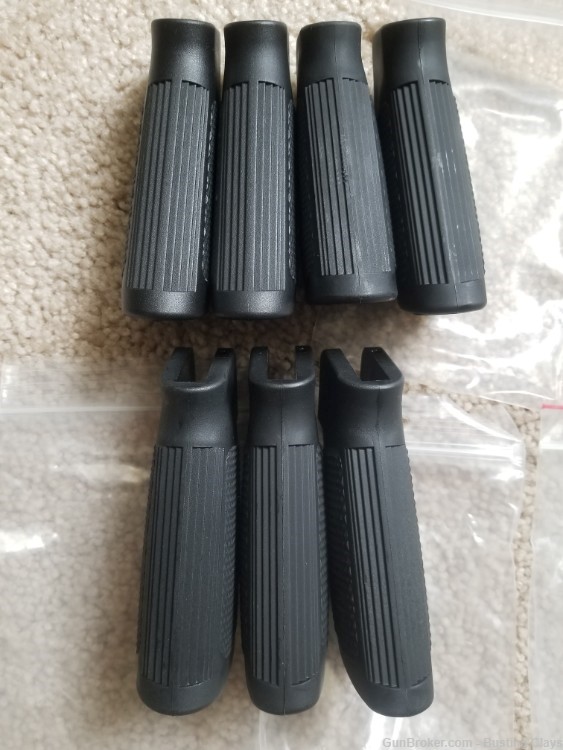 AR-15 Rifle Pistol Grip with Molded Finger Grooves, New, Black in color-img-8