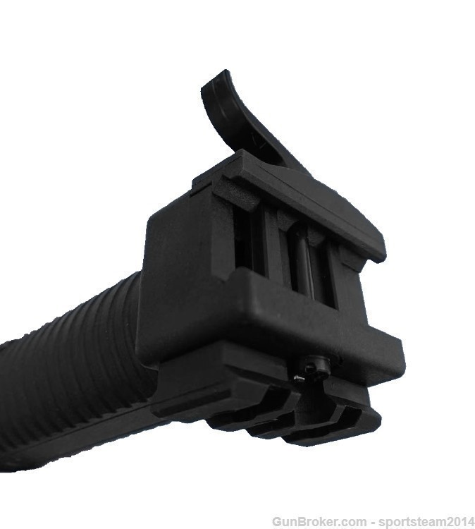 AR15 QD Release+ ForeGrip Grip+SteelLeg Bipod+SideRail 4in1 Grip-img-1
