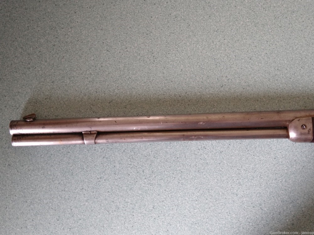VINTAGE 1873 Winchester Rifle 32 WCF cal circ 1887 24"Round Barrel-img-14