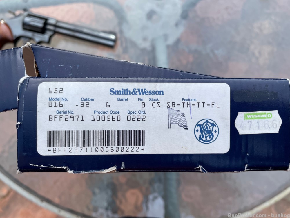 Smith & Wesson Model 16-4 32 H&R Magnum in Box-img-11